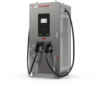 60kW - 240kW 2 GUNS DC  EV CHARGING STATION